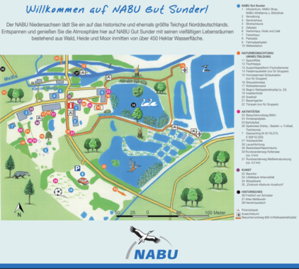 Übersichtskarte Nabu Gut Sunder