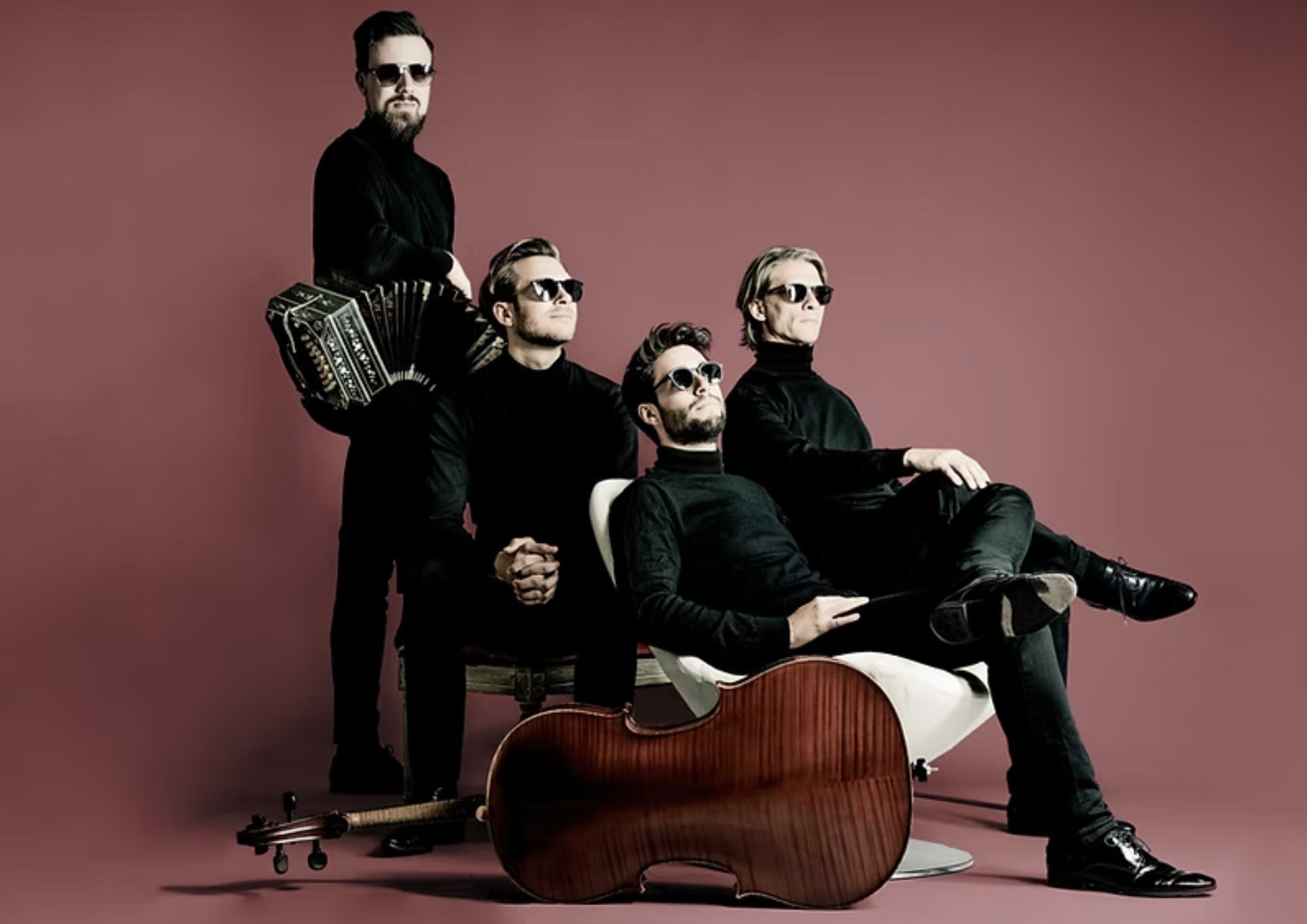 Cuarteto SolTango  Thomas Reif, Violine  Karel Bredenhorst, Violoncello   Andreas Rokseth, Bandoneon  Martin Klett, Klavier