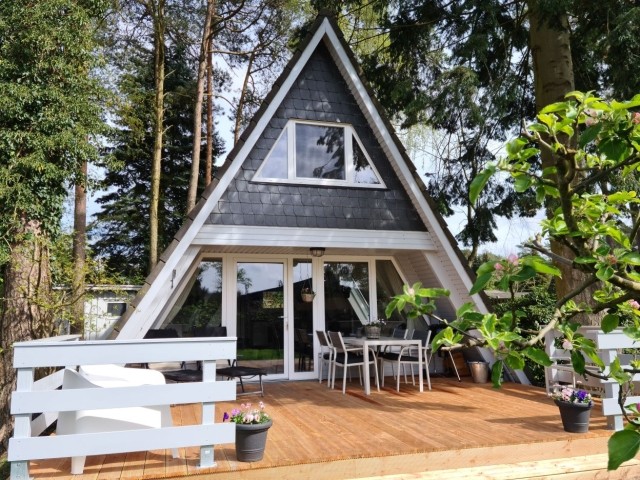 Blick aufs Haus